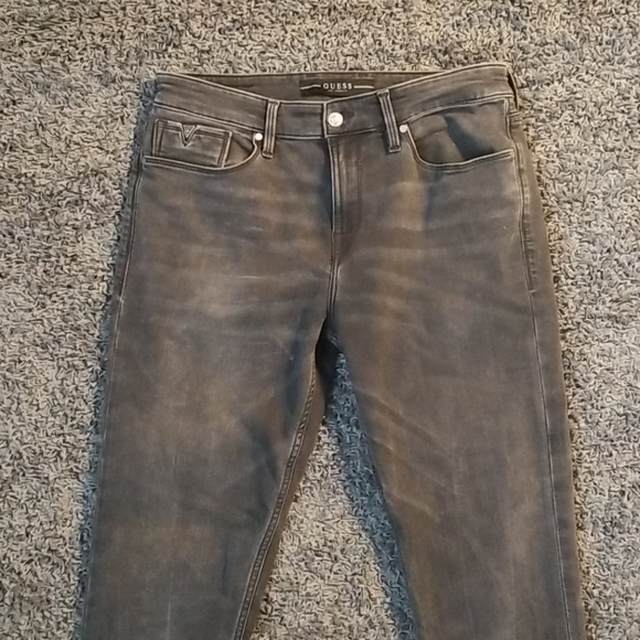Guess Slim Tapered Grey Jeans - Picture 1 of 4